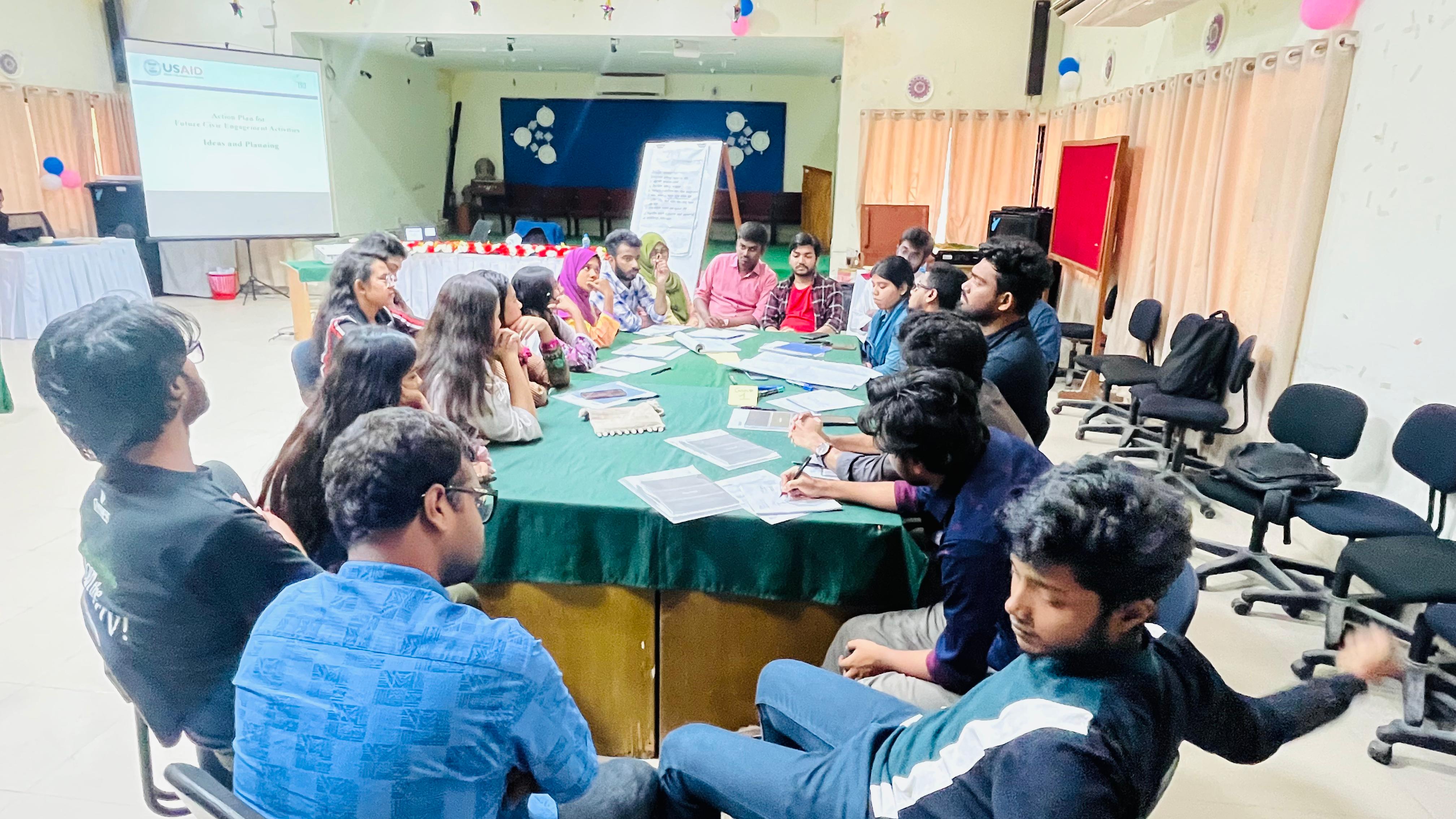Civic engagement Workshop in association with IRI image